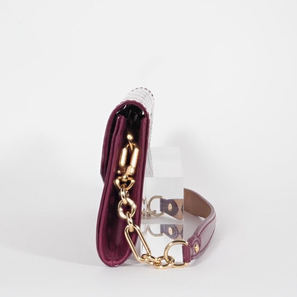 Louis Vuitton Sunset Boulevard Vernis Patent Leather Clutch Bag - Picture 4 of 14